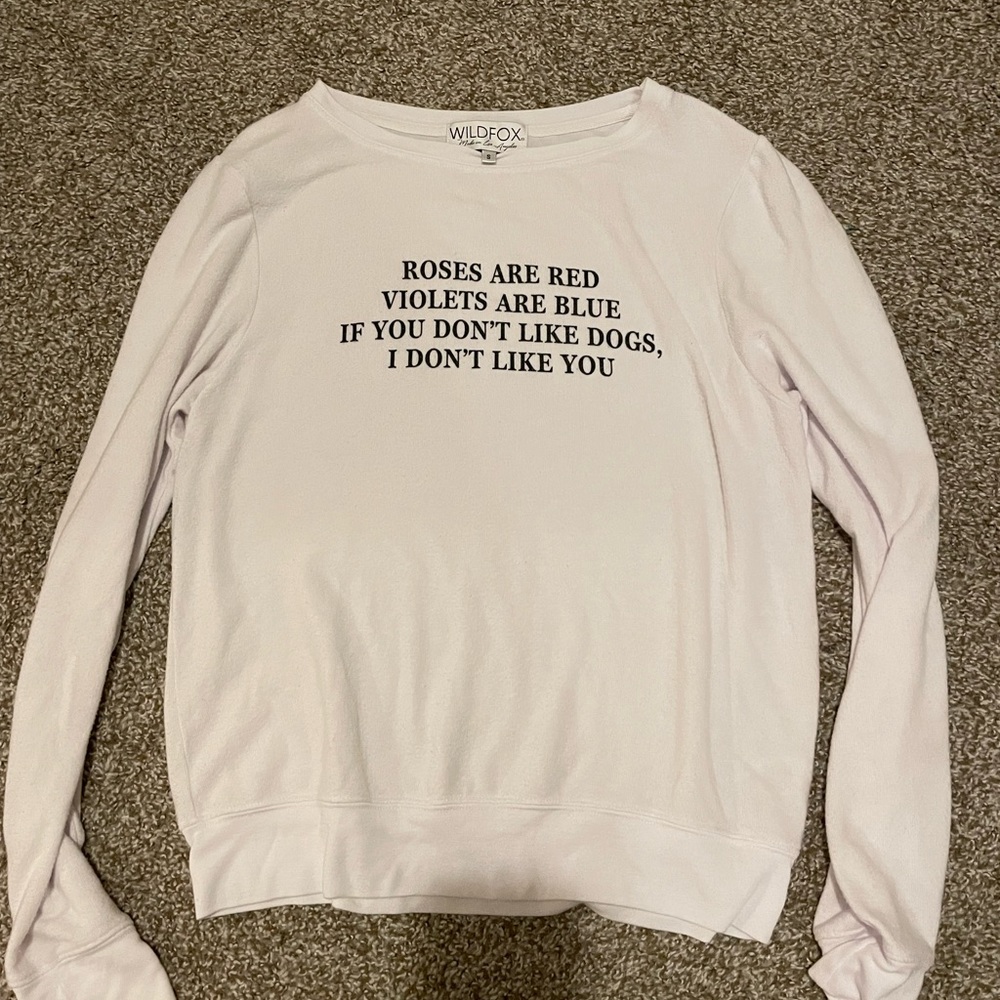 Wildfox sweater.
